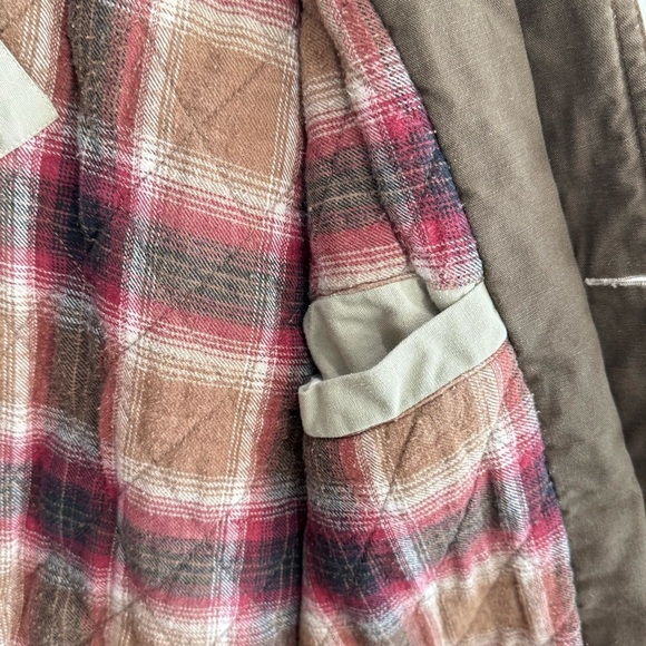 VTG Urban Equipment Mens Medium Field Barn Jacket Corduroy Collar Buttoned 90's - Picture 14 of 15